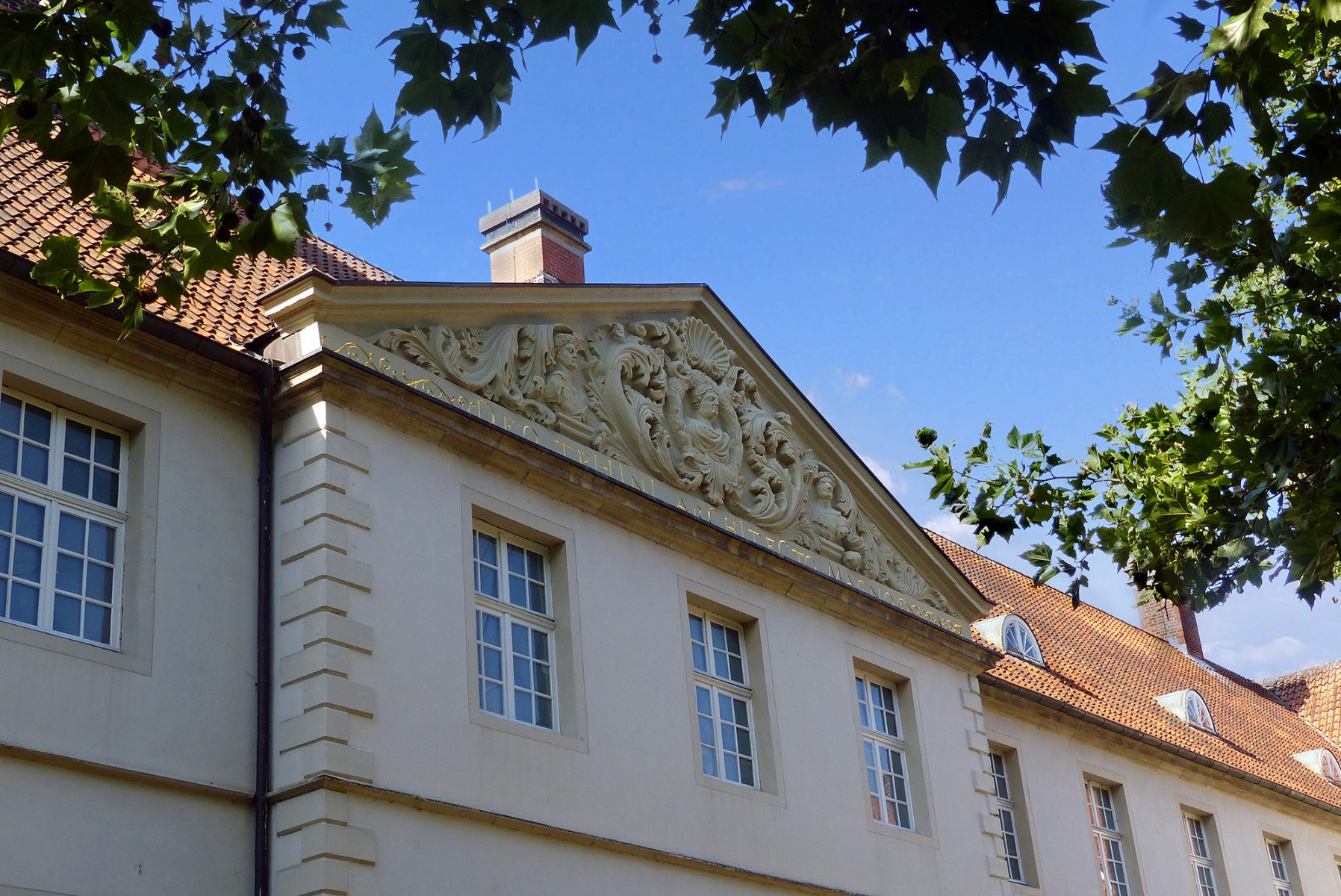 Schloss Cappenberg | Hauptportal Innenhof